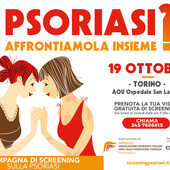 “Psoariasi? Affrontiamola insieme”. Il 19 ottobre a Torino tornano i consulti gratuiti