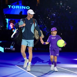 In campo con i grandi campioni del tennis