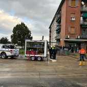 Emergenza maltempo, la Protezione civile del Piemonte al lavoro a Valsamoggia